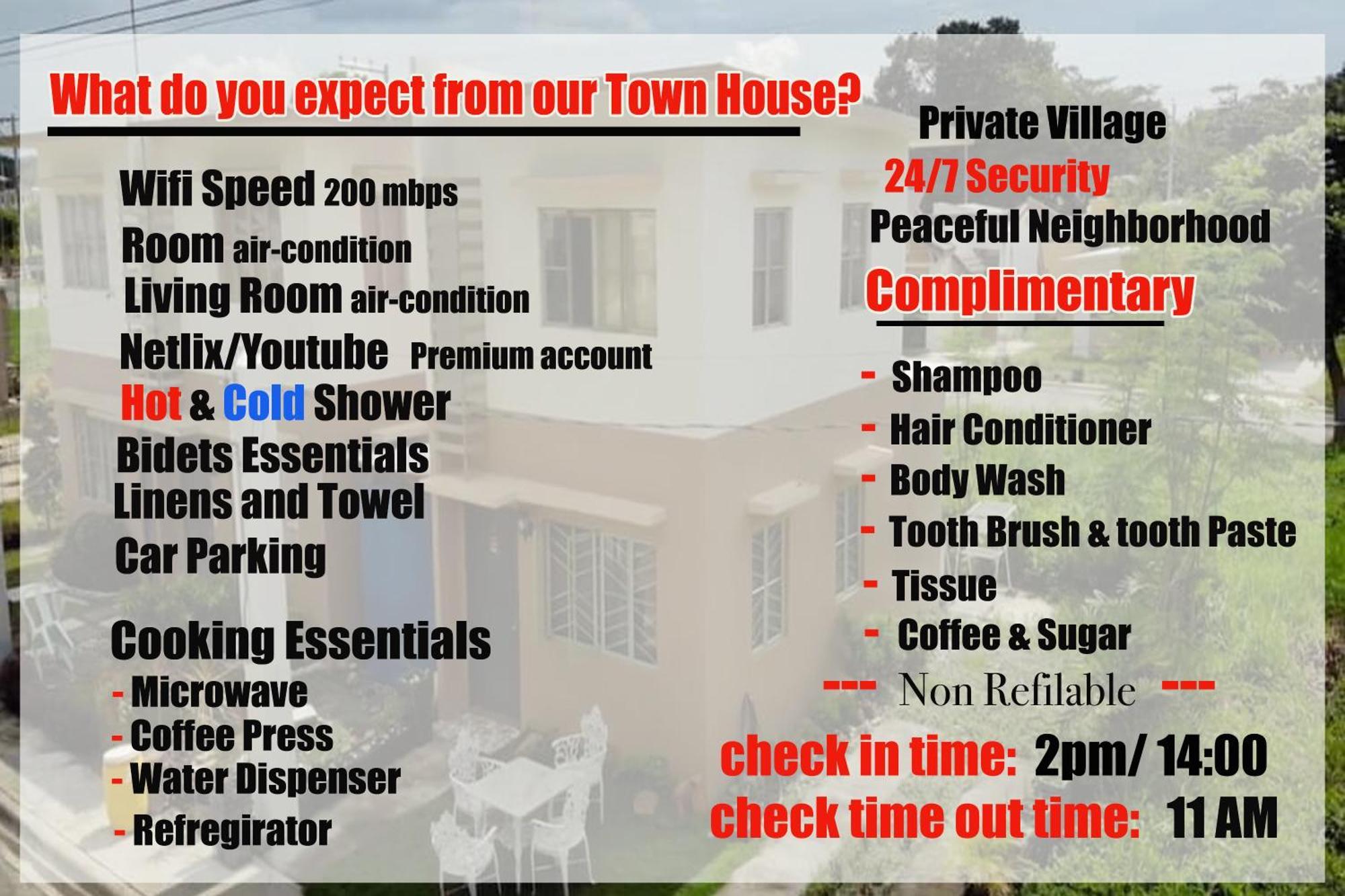 Beach Resorts Walking Distance To The Town House Davao Exterior foto